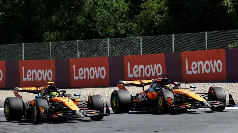 Norris fights off Piastri for Austria win